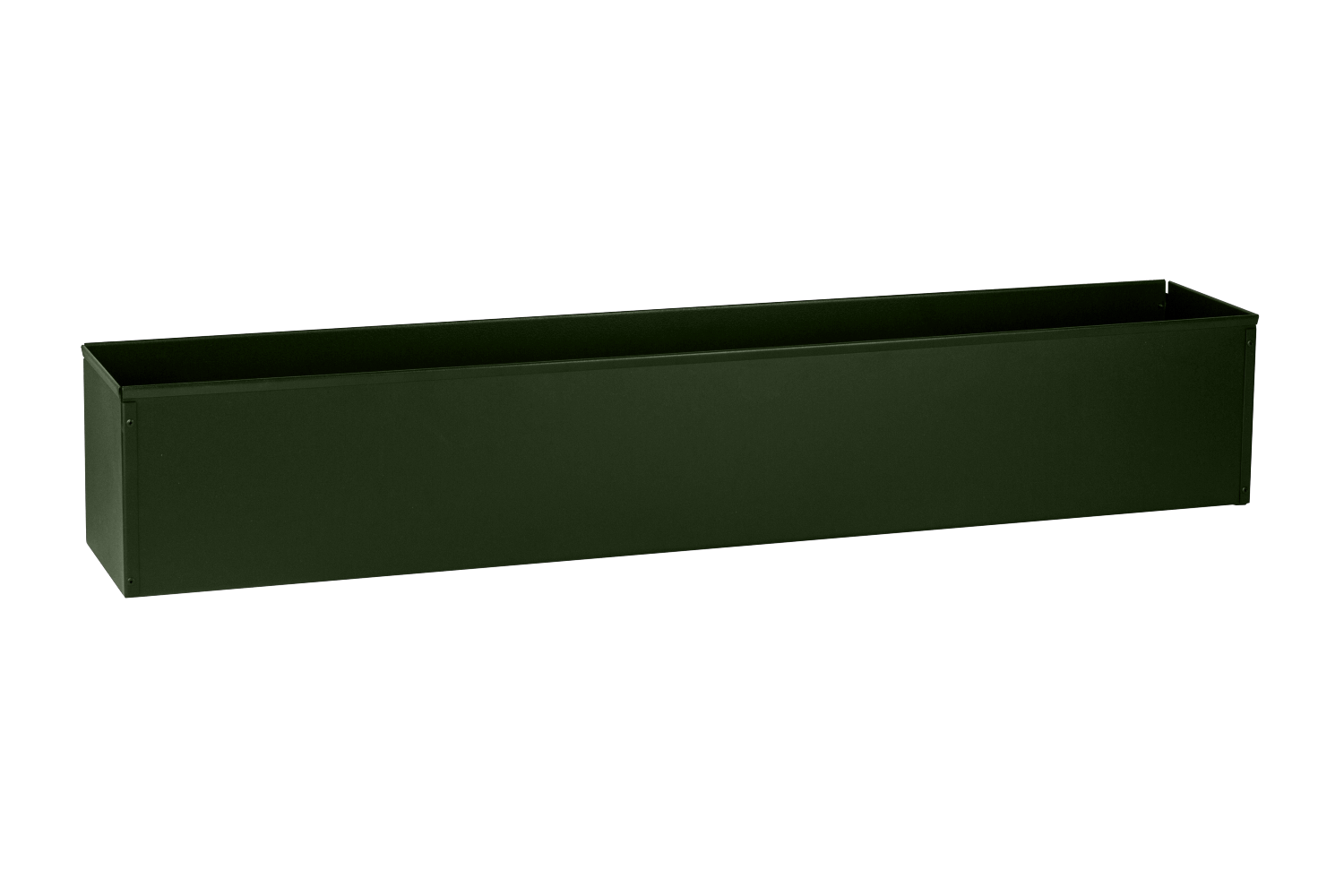 Liva dunkelgrün Balkonblumenkasten 60 / 80 / 100 cm – Balconyliving.de