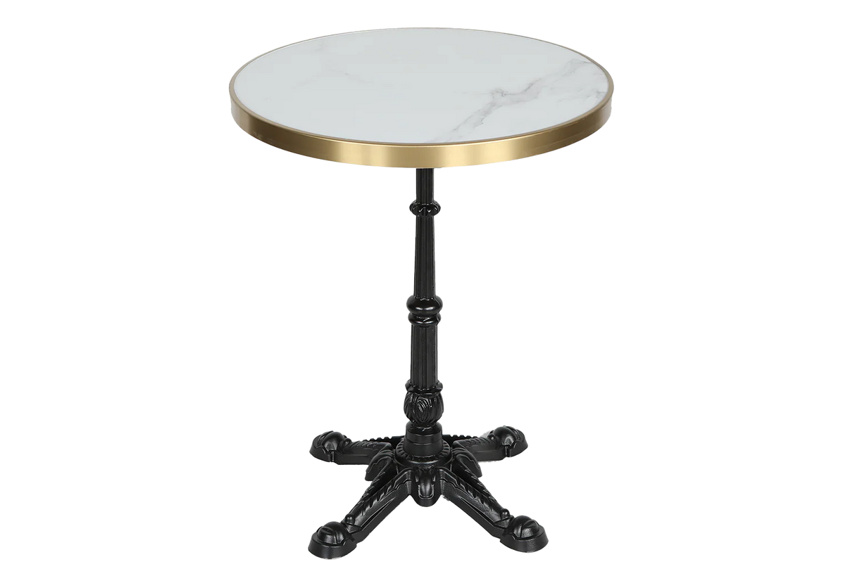 Margot Cafétisch mit HPL Tischplatte Ø60 cm