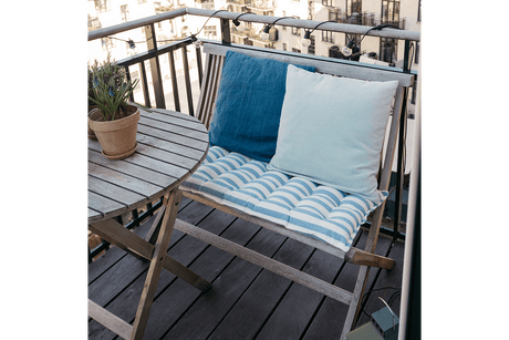 Matratze 40 x 100 cm Yasmin II Block Streifen