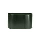 Ovalina Pflanzenbehalter für Gitter 30 x 17 cm grün