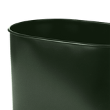 Ovalina Pflanzenbehalter für Gitter 30 x 17 cm grün