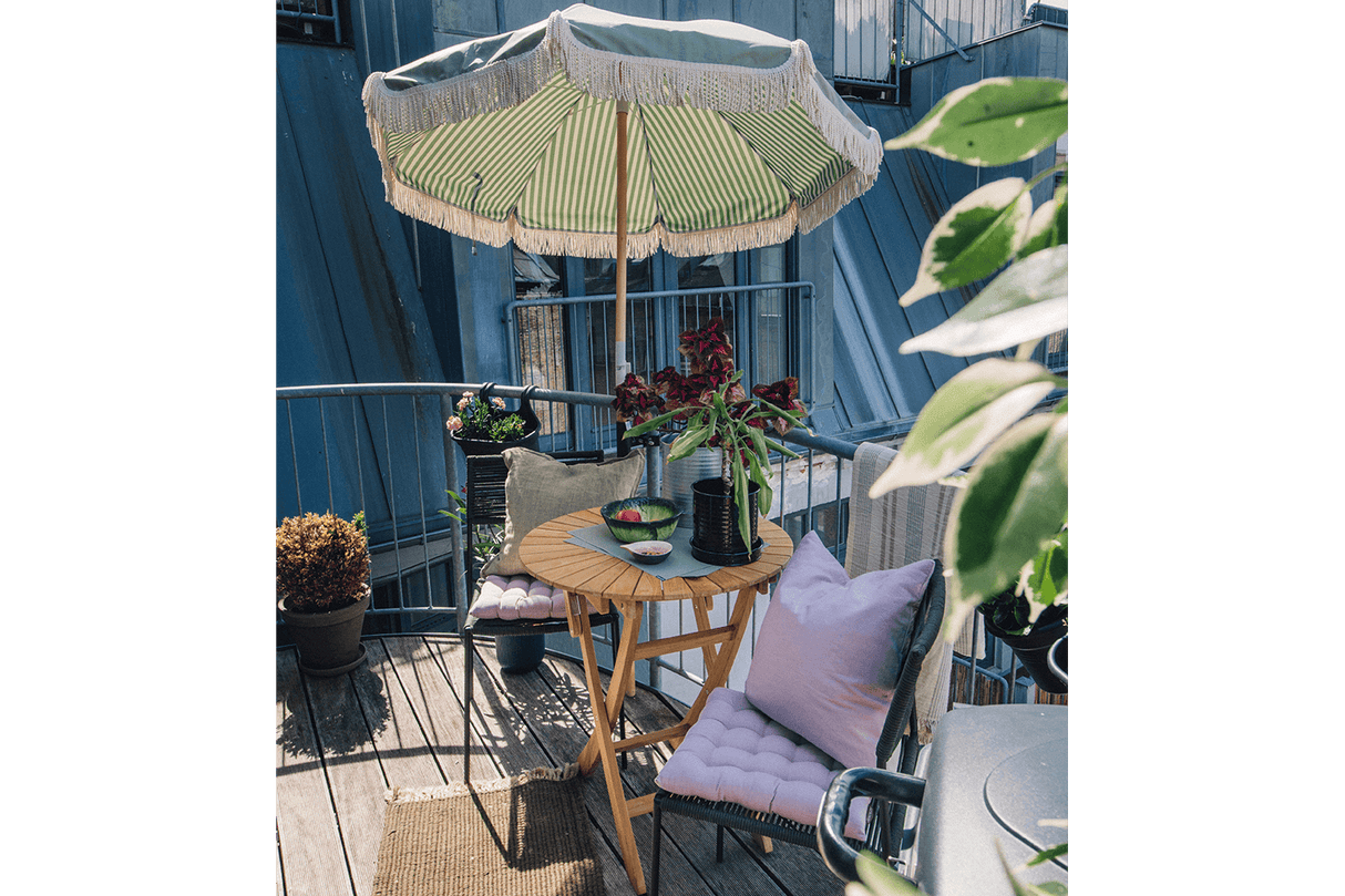 Rozette runder Klapptisch Ø70cm