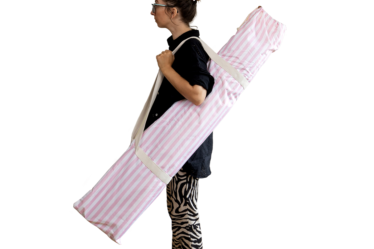 Sally doppelseitiger Sonnenschirm mit Kippfunktion Ø155 / Ø180 cm