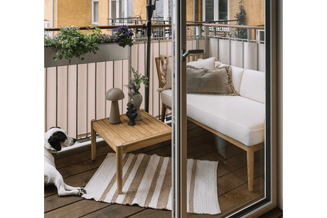 Sienna Teak Hocker / Tisch