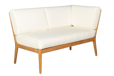 Sienna Teak High Back Lounge Sofa - rechte Seite