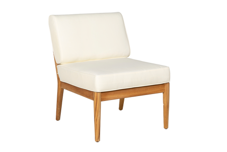 Sienna Teak High Back Lounge Sofa - Mittelmodul