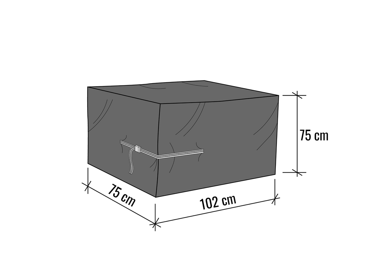 Solid Möbel Schutzhülle 102 x 75 x 75 cm