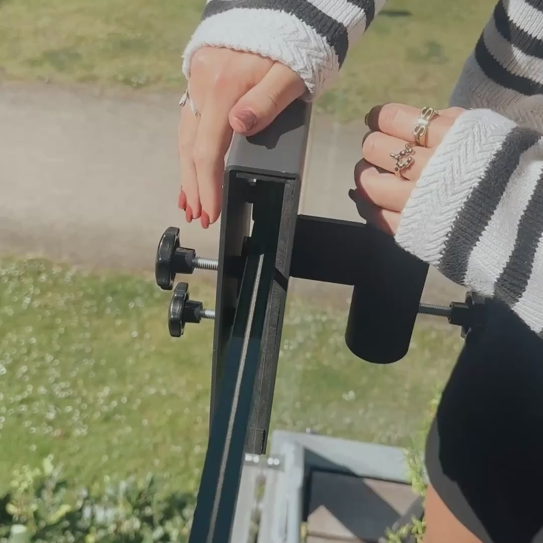 Bram Sonnenschirmhalter für Glasbalkon