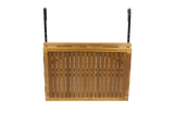 Alma teak Hängetisch mit Wäscheleine 100 x 60 cm