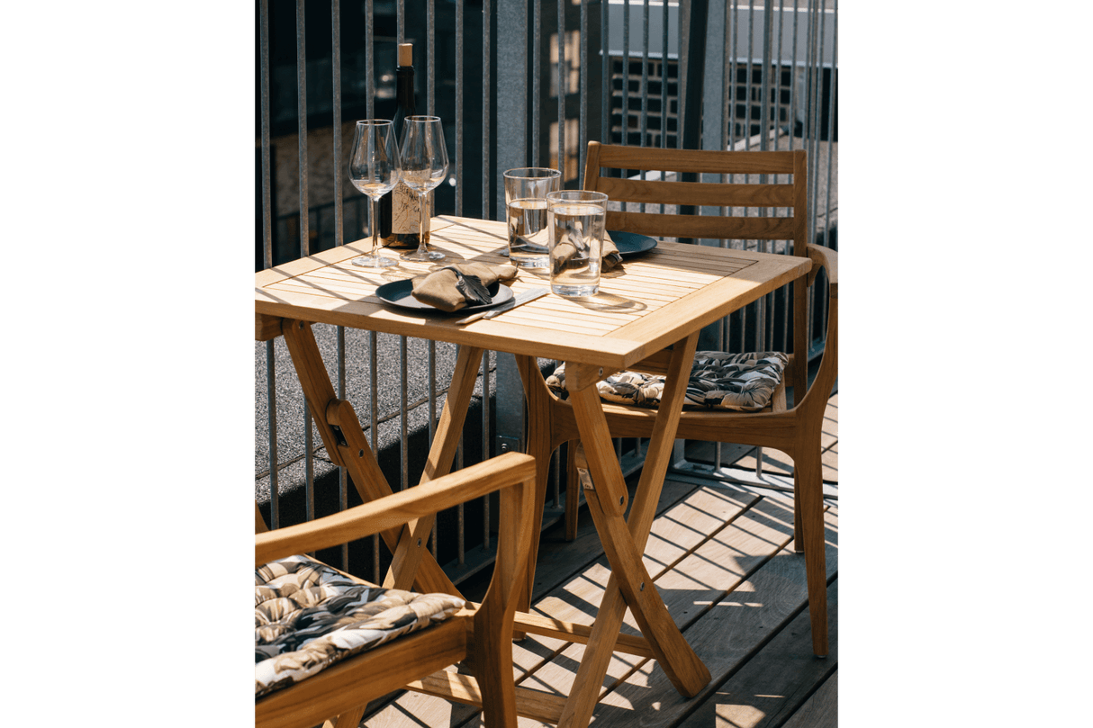 Anna teak Tisch 60 x 60 cm