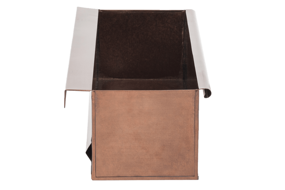 Achla Designs Blumenkasten Aus Kupfer – 58,4 Cm, Mit Klappbarem Ständer, Für Balkon & Terrasse