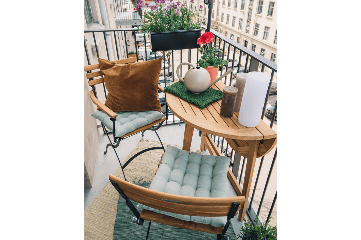 Karla teak Klappstuhl mit Armlehne