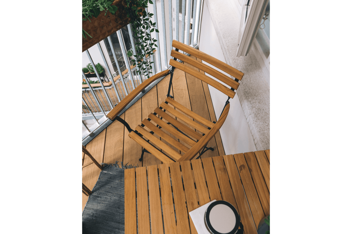 Katinka eukalyptus Klappstuhl mit Armlehne