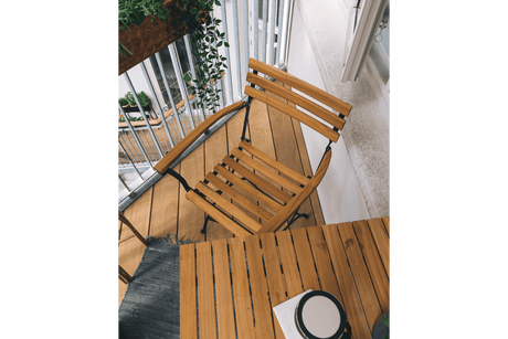 Katinka eukalyptus Klappstuhl mit Armlehne