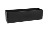Liva schwarz Balkonblumenkasten ohne Halterung 60 / 80 / 100 cm