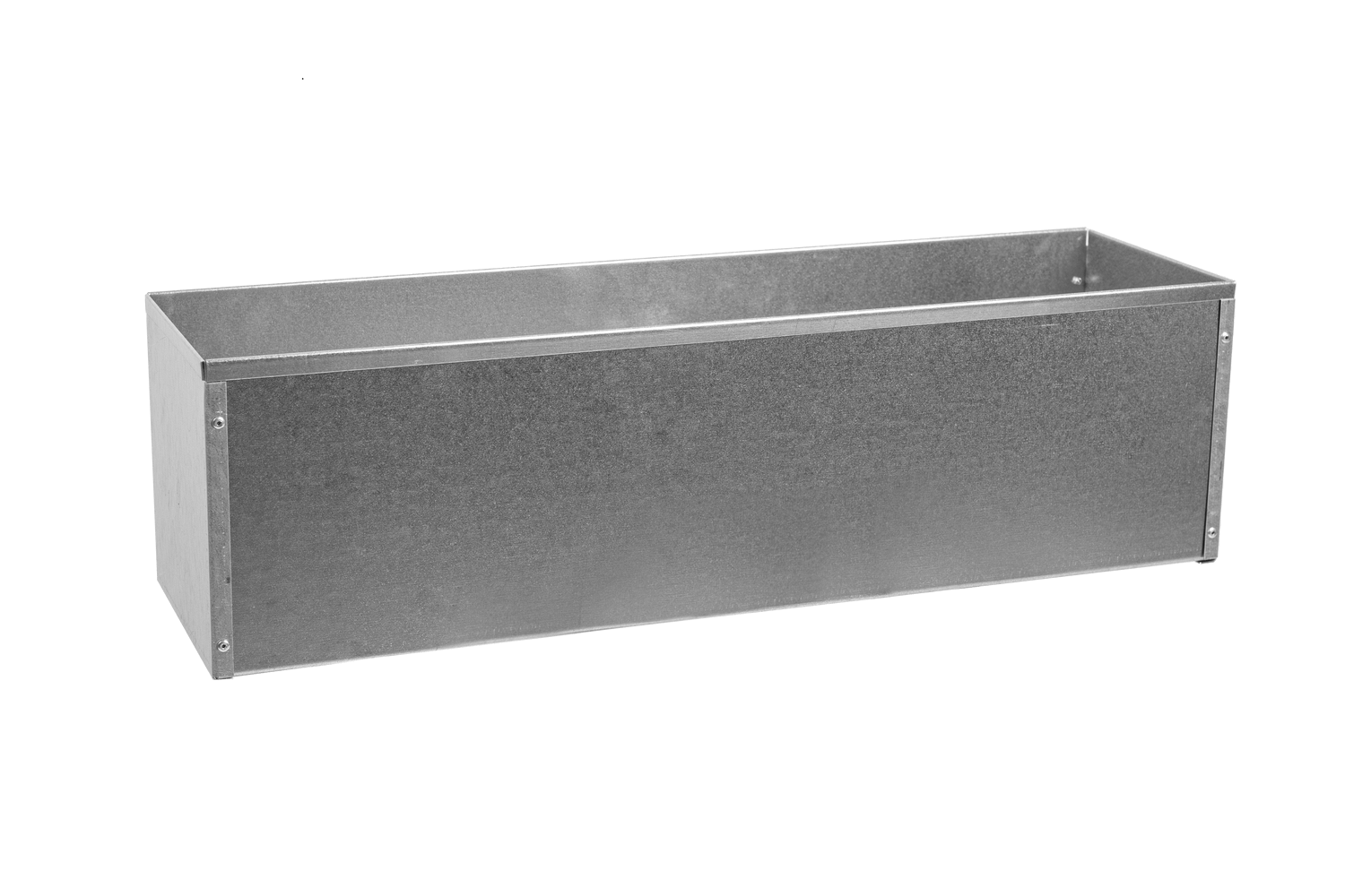 Liva Balkonblumenkasten aus verzinktem Eisen ohne Halterung 60 / 80 / –  Balconyliving.de