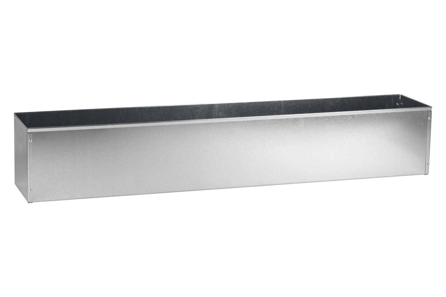 blumenkasten verzinkt 60 cm Liva Balkonblumenkasten aus verzinktem Eisen ohne Halterung 60 / 80 / –  Balconyliving.de