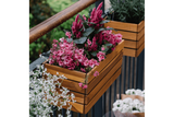 Maja Teak Balkonblumenkasten 40 / 60 / 80 cm