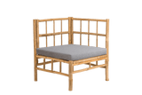 Beate Bambus Lounge Sofa - Ecke
