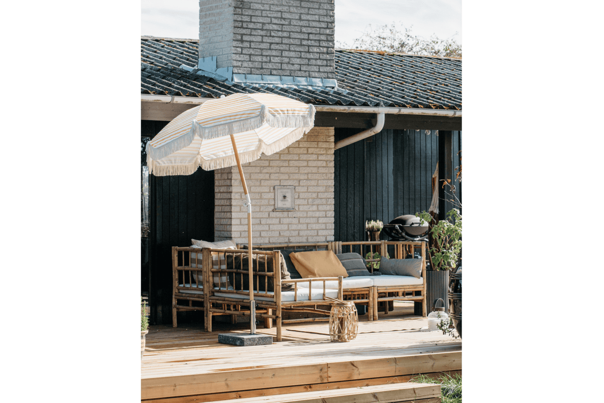 Beate Bambus Lounge Sofa - linke Seite