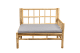 Beate Bambus Lounge Sofa - rechte Seite