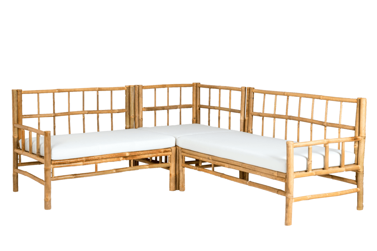 Beate Bambus Lounge Sofa - rechte Seite