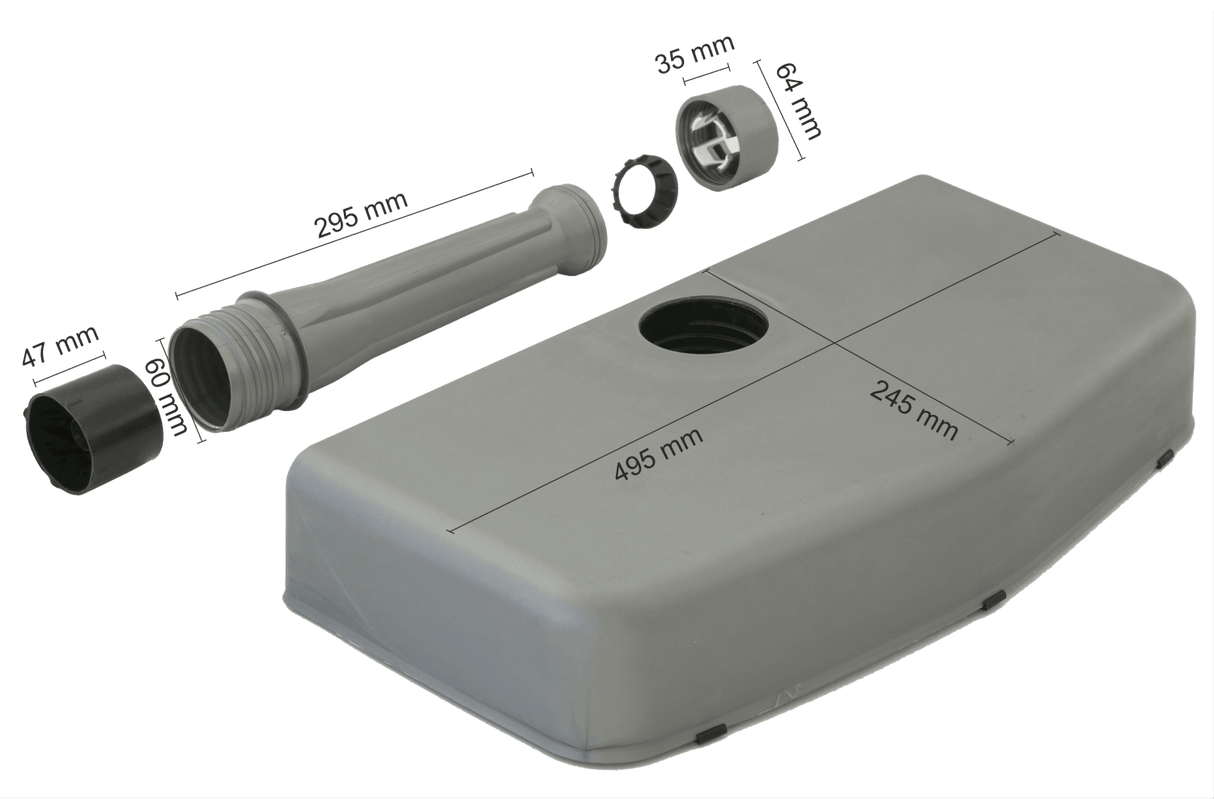 Sonnenschirmstandfuss aus Beton 20 kg