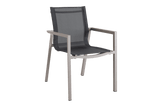 Delia Stapelstuhl mit Armlehne