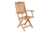 Filippa teak Klappstuhl mit Armlehne