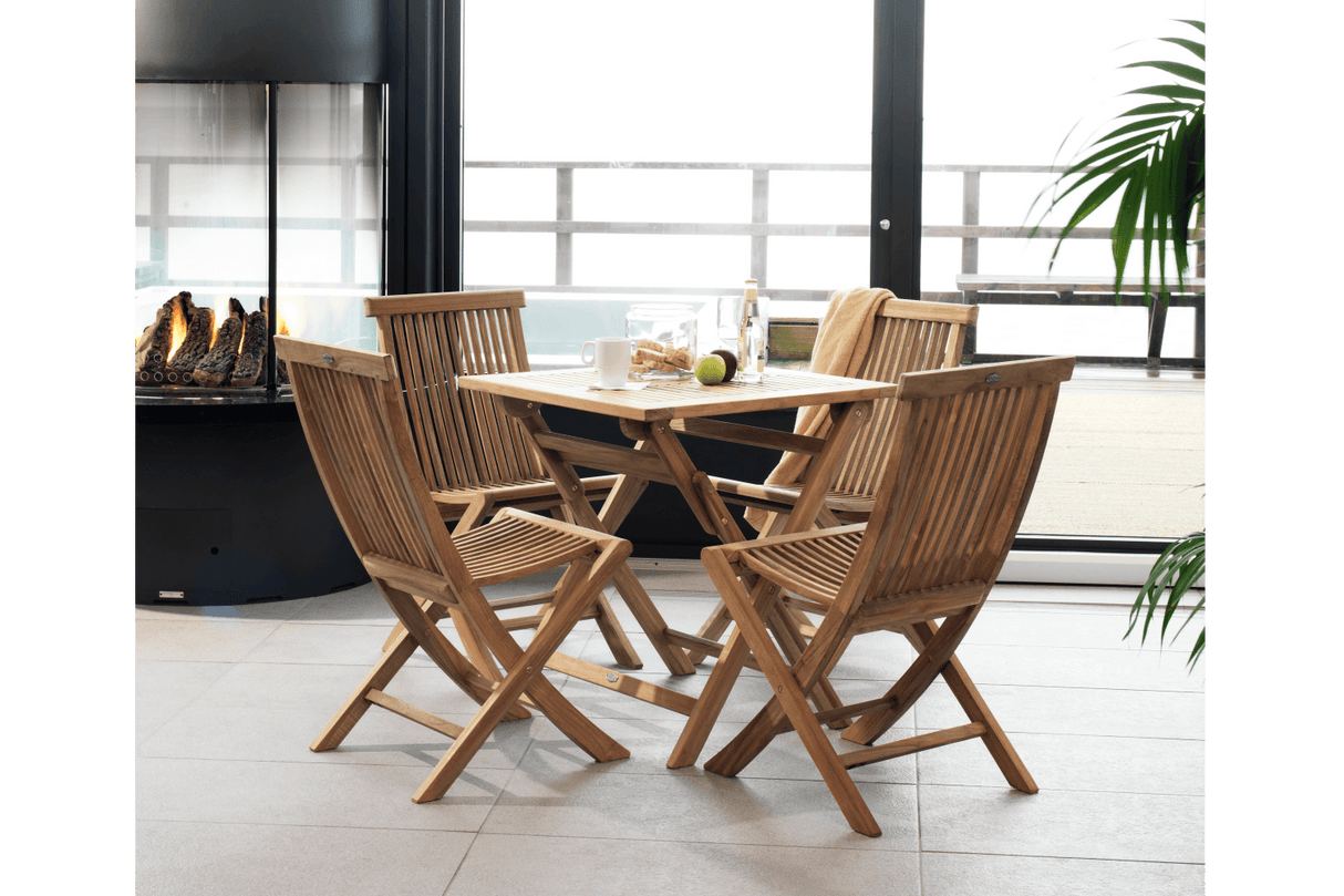 Turin teak Klappstuhl