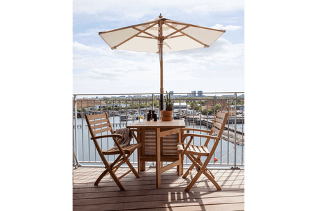 Cecilie Sonnenschirm mit Kippfunktion Ø180 cm inkl Halterung