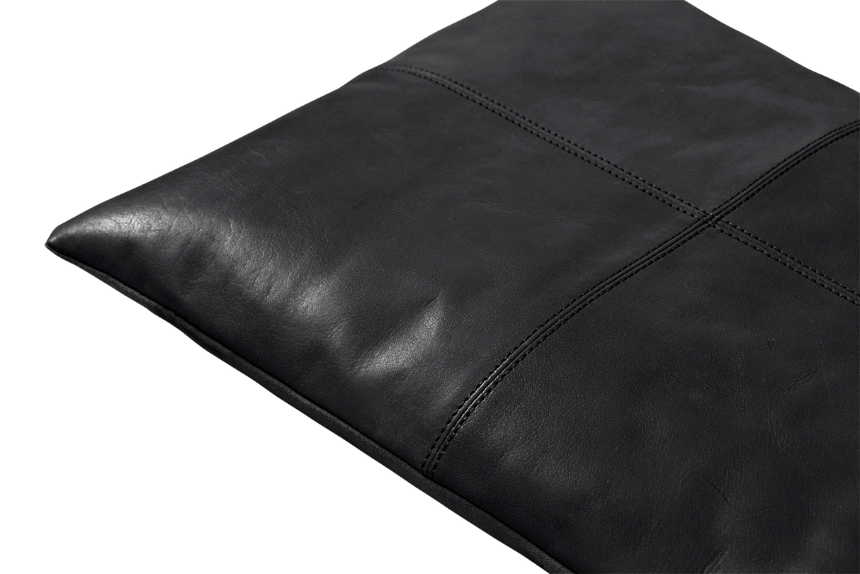 Leder Sitzkissen 73 x 35 cm