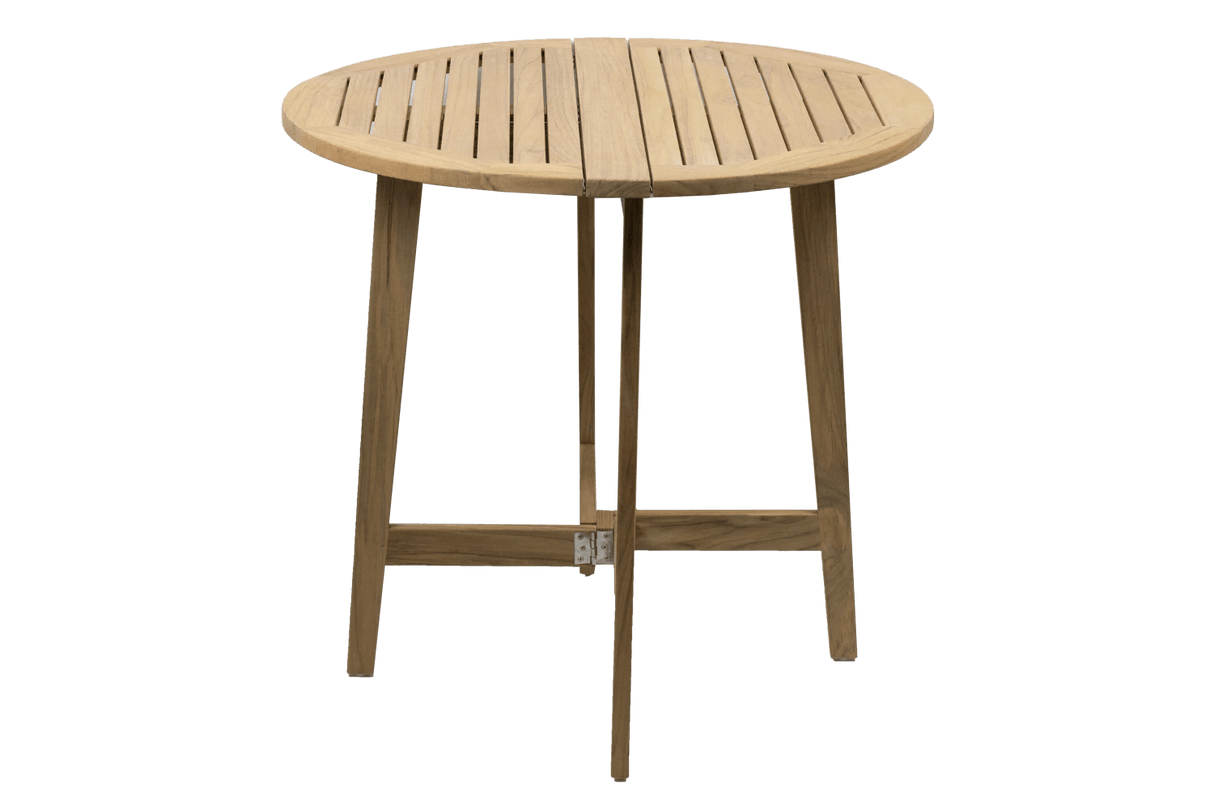 Clara teak Gateleg Tisch Ø80 cm