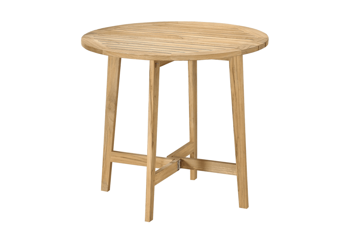 Clara teak Gateleg Tisch Ø80 cm