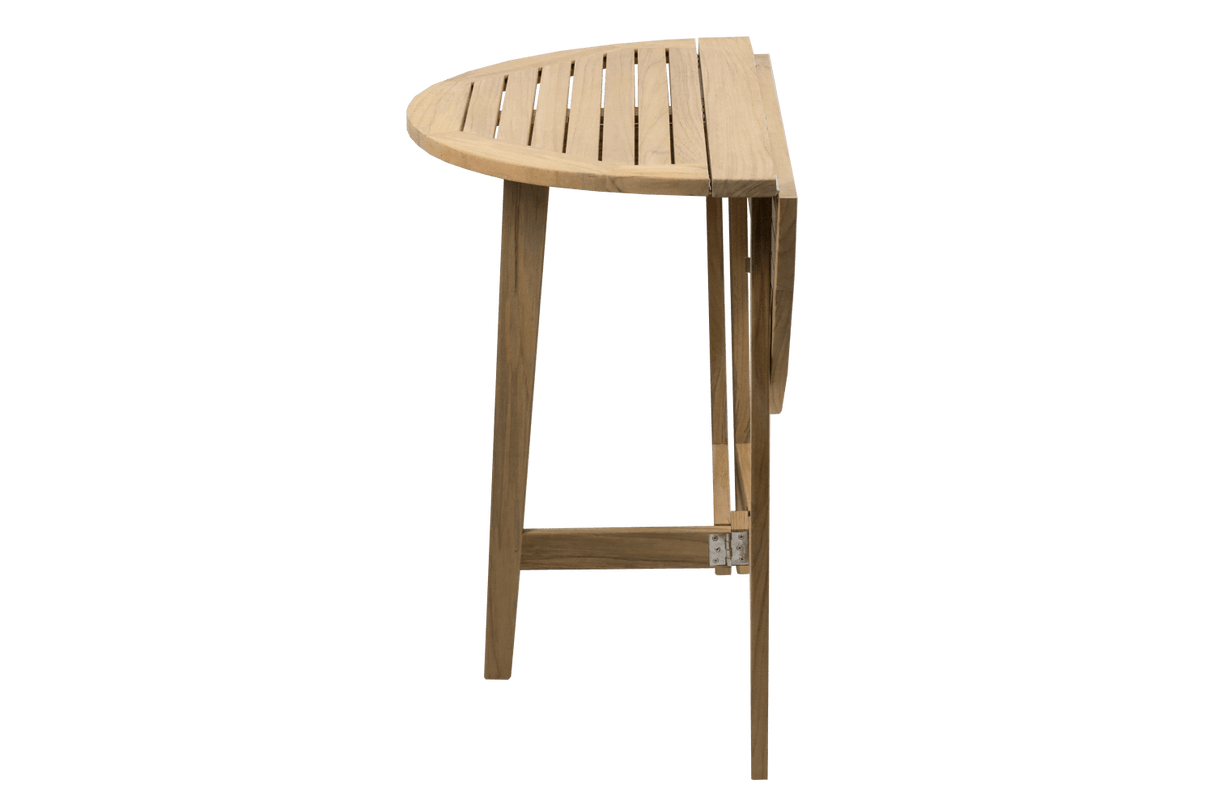 Clara teak Gateleg Tisch Ø80 cm