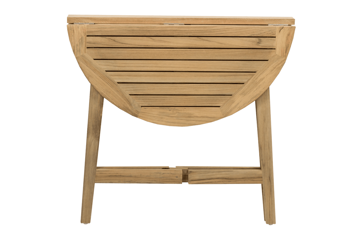 Clara teak Gateleg Tisch Ø80 cm