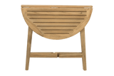 Clara teak Gateleg Tisch Ø80 cm