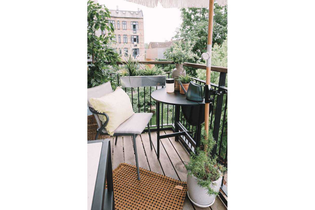 Clara metall Gateleg Tisch Ø80 cm