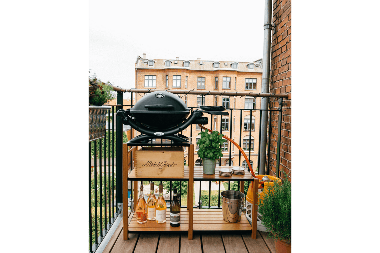 Dora Grilltisch mit Granitplatte 50 x 40 x 70 cm