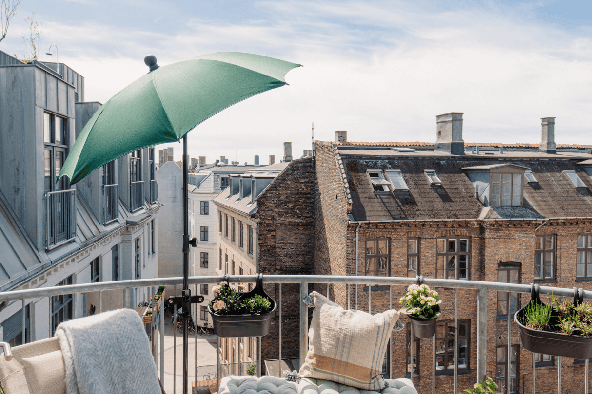 Frey Sonnenschirmhalter für vertikalen Geländerstangen