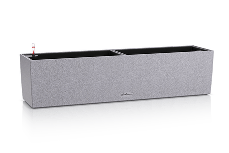 Stone Balkonblumenkasten mit Bewässerungssystem 80 cm