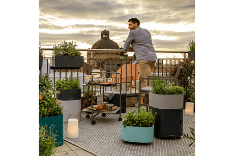 Pila color Pflanzgefäss für 4 Blumentopfe