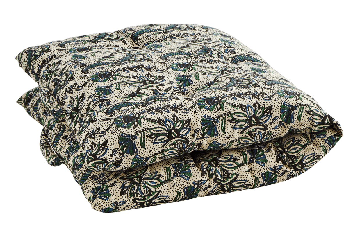 Gemusterte Matratze ocean 60 x 100 cm