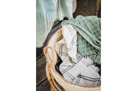 Gestreiftes Geschirrtuch 3 tlg