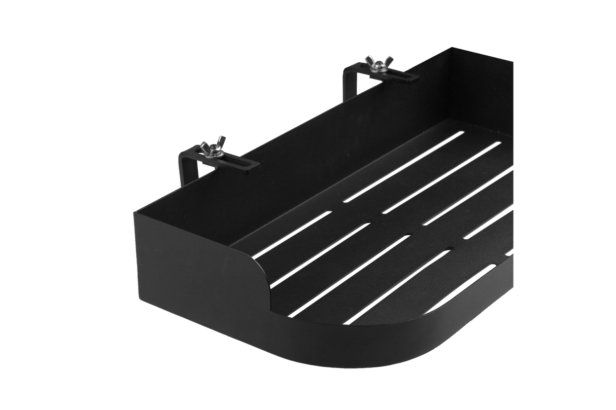 Mie metall Regal für Geländer 50 x 25 cm