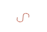 S-Haken für Gitter kupfer