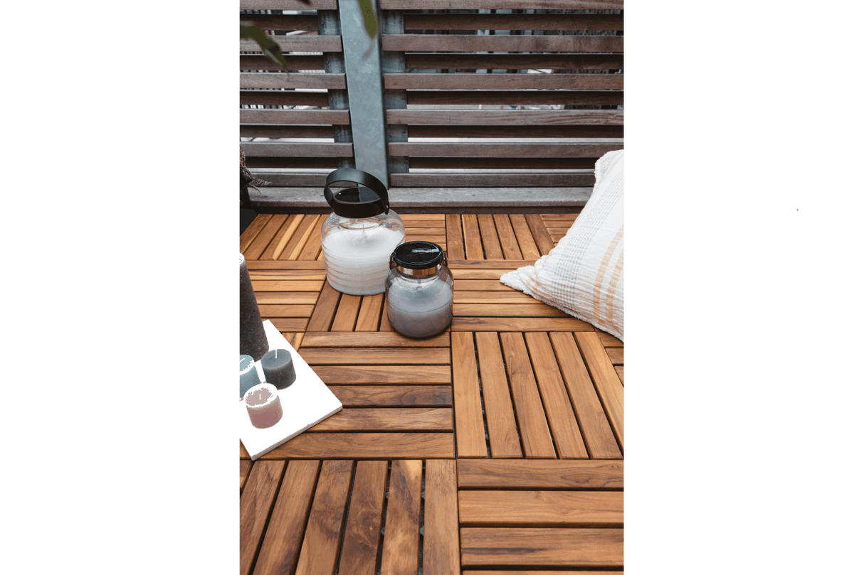 Sandra teak Fliesen für Boden