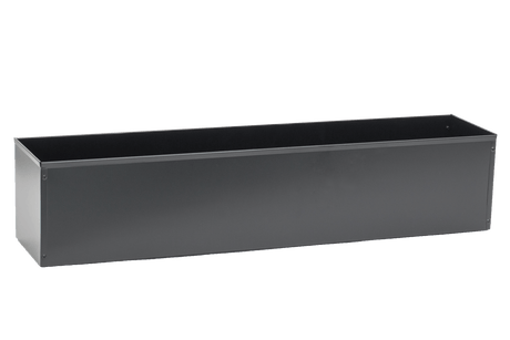Sofie schwarz Balkonblumenkasten ohne Halterung 60 / 80 cm