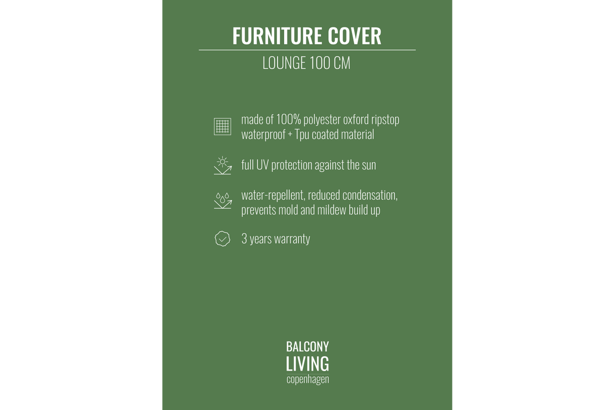 Solid Möbel Schutzhülle 102 x 75 x 75 cm