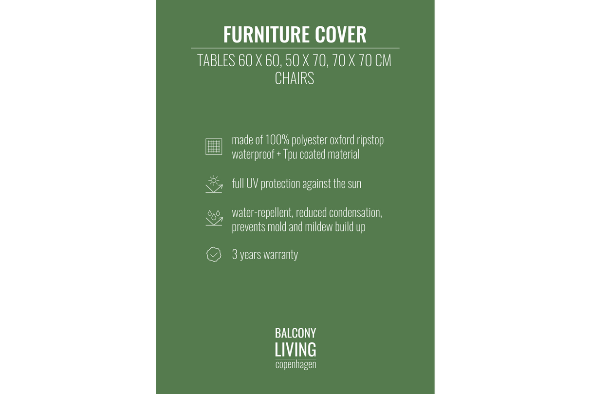 Solid Möbel Schutzhülle 90 x 75 x 85 cm